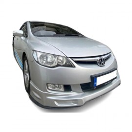 Honda Civic Fd6 (2006-2009) Makyajsız Kasa Için Makyajlı Ön Tampon Ek (Plastik)